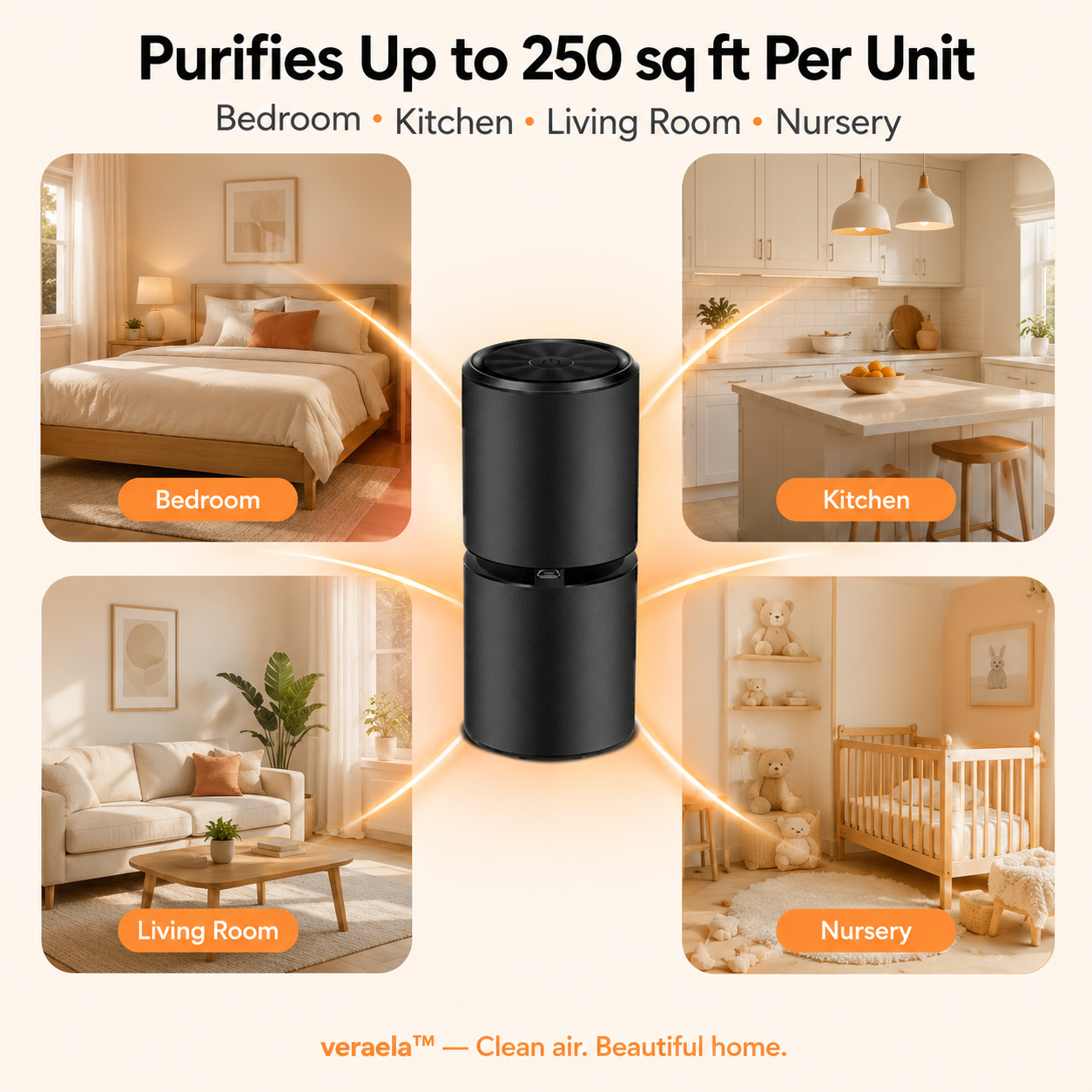 veraela™ Ionic Air Purifier