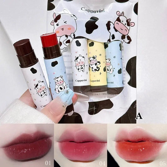 MooBloom Tinted Lip Balm Set